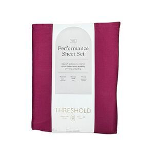 Threshold Performance Sheet Set - Full Size - Maroon